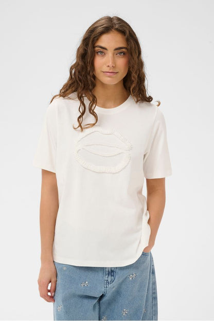 Culture CUlippy Gith T-Shirt Gardenia