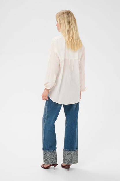 Culture Odette Shirt Spring Gardenia