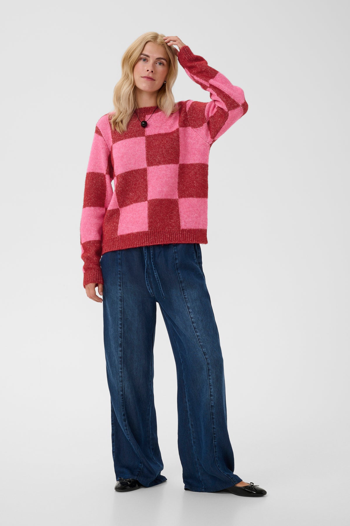 Culture Nimba Kimmy Pullover Rio Red/Pink