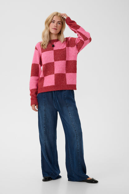 Culture Nimba Kimmy Pullover Rio Red/Pink