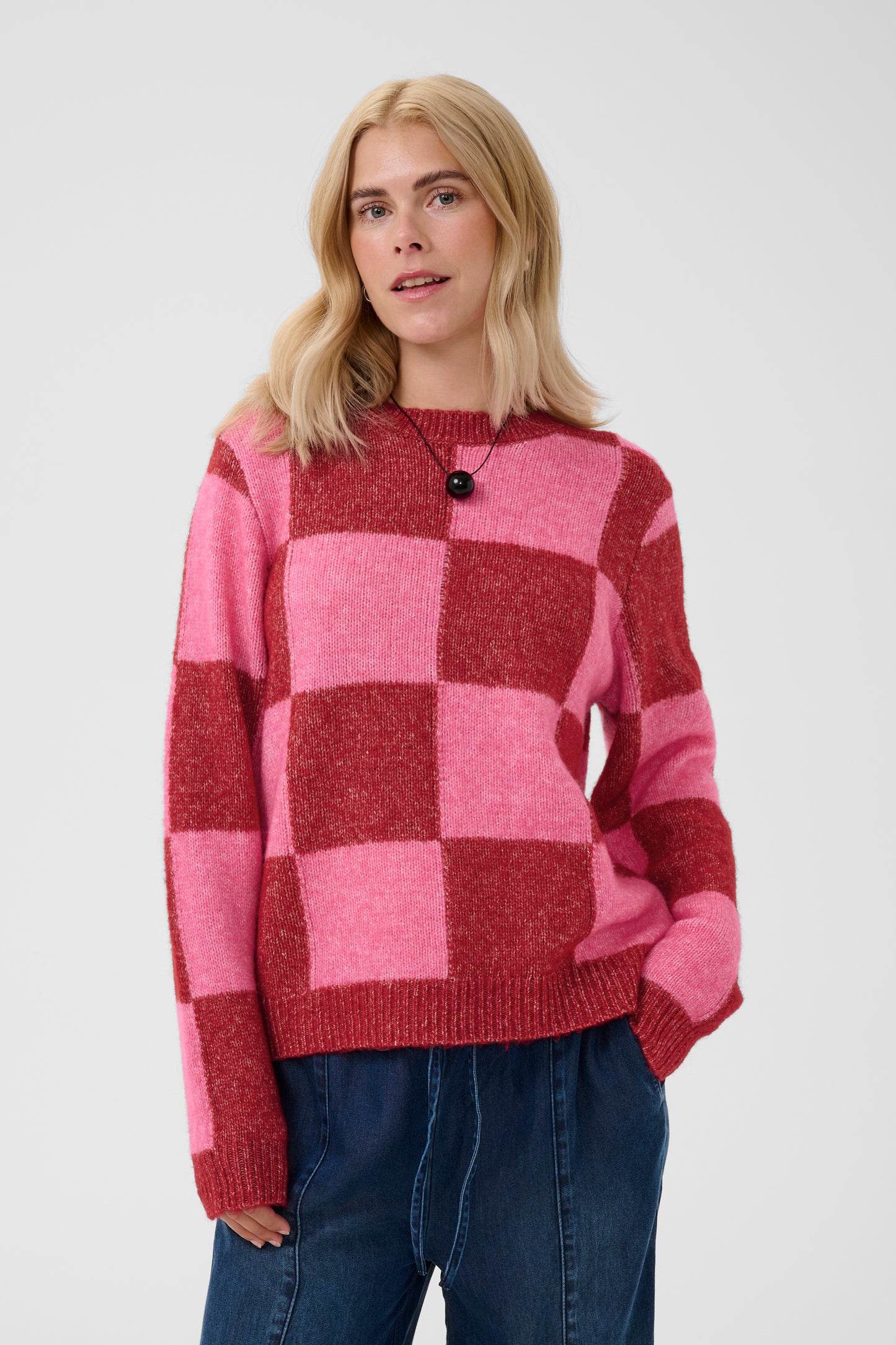 Culture Nimba Kimmy Pullover Rio Red/Pink