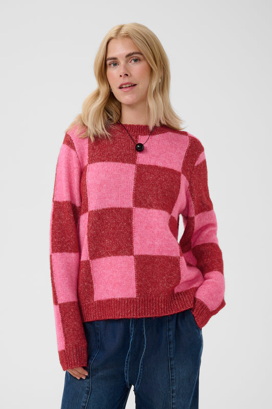 Culture Nimba Kimmy Pullover Rio Red/Pink