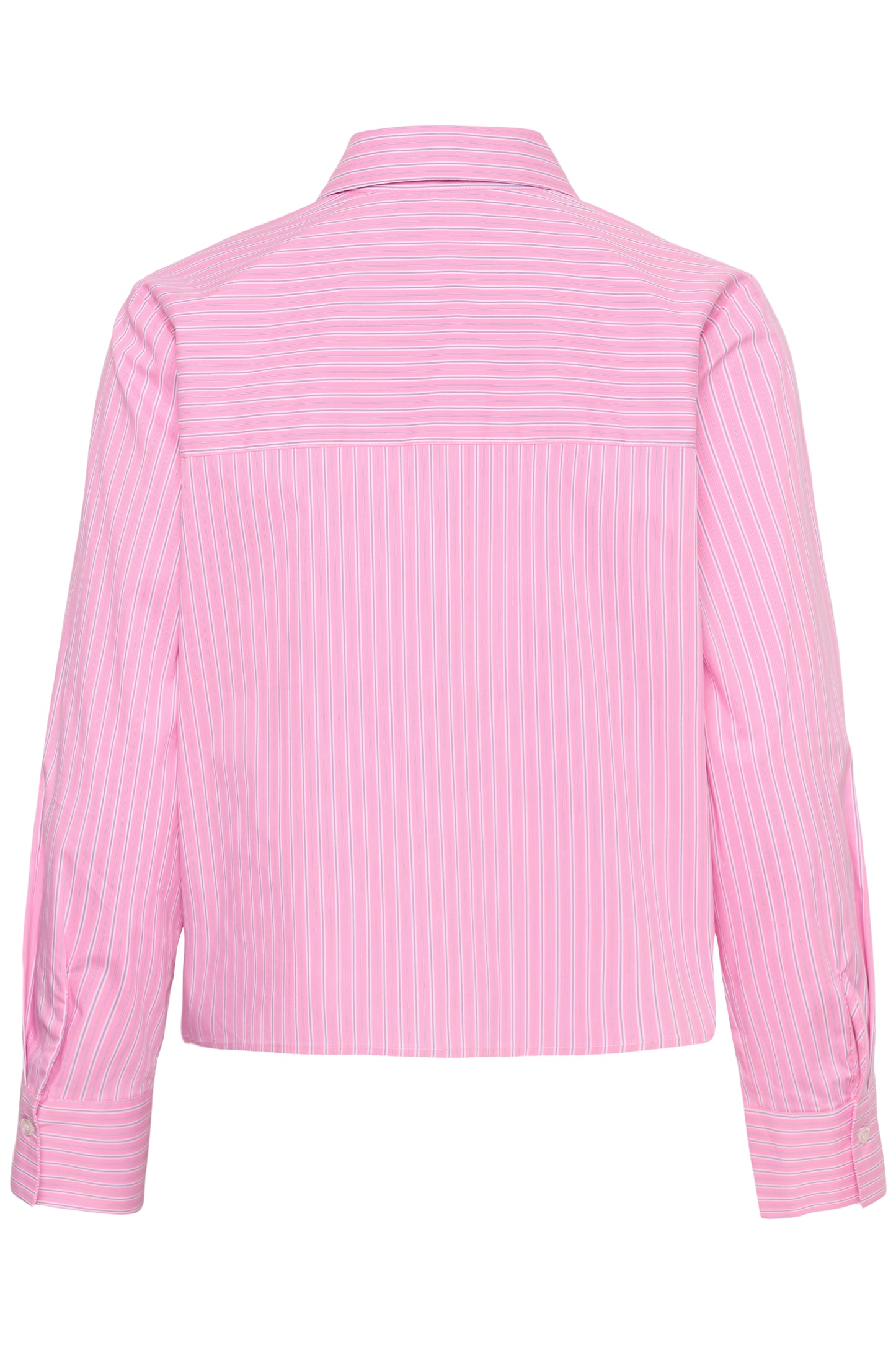 Culture Ebony Short Shirt Pink Stripe