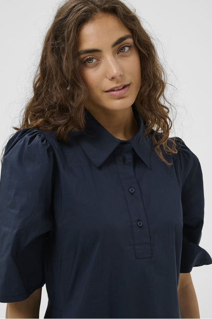 Culture CUmalue Antoinett Dress Blue Iris