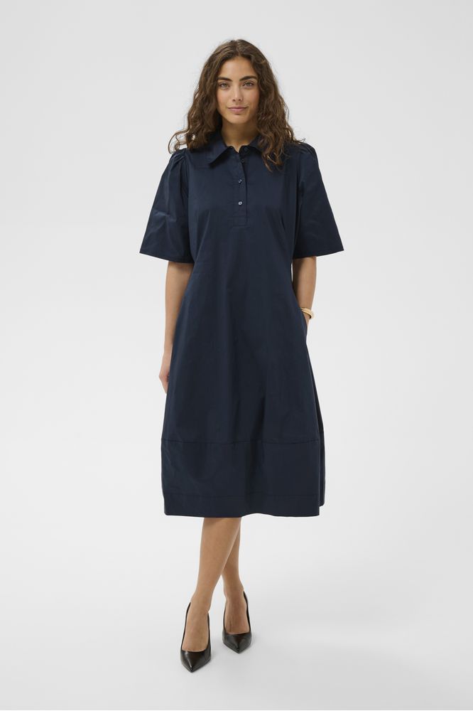 Culture CUmalue Antoinett Dress Blue Iris