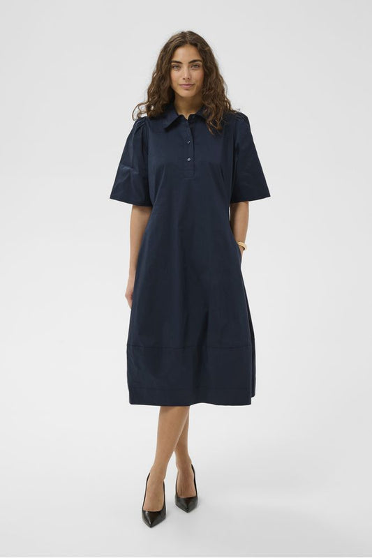 Culture CUmalue Antoinett Dress Blue Iris