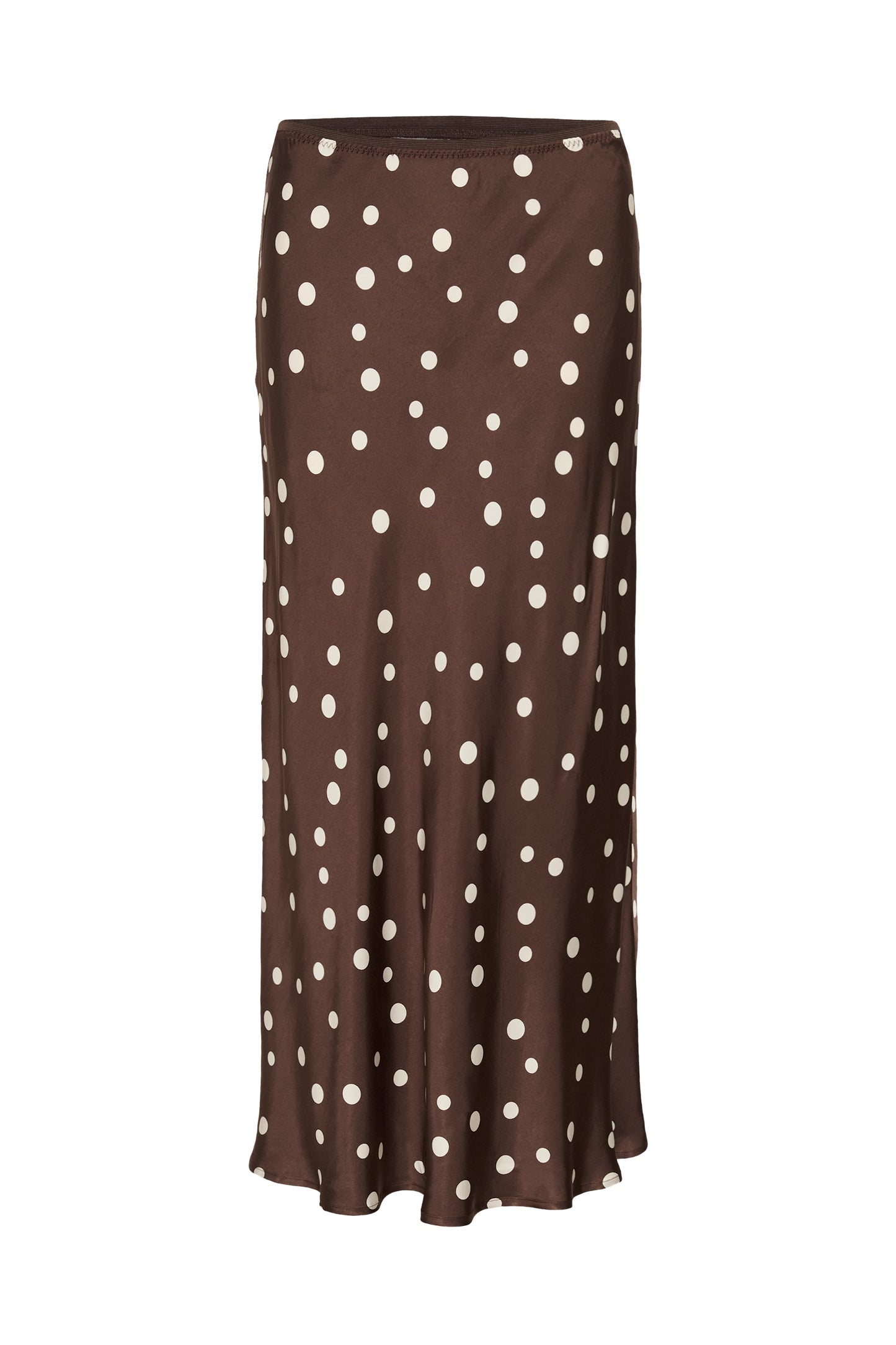 Culture Dotty Berna Skirt Brown / Whitecap Dot