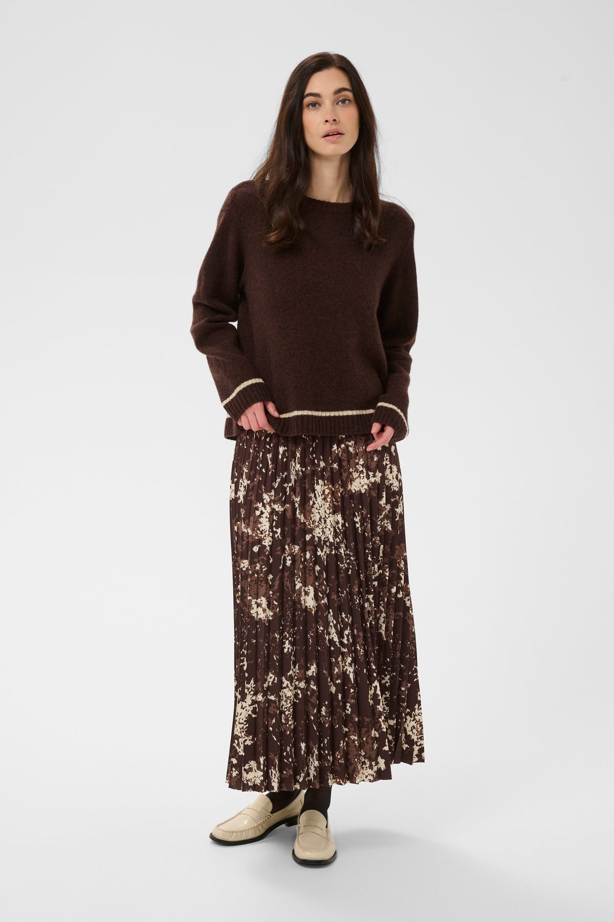 Culture Nova Katrina Pullover Coffee Bean