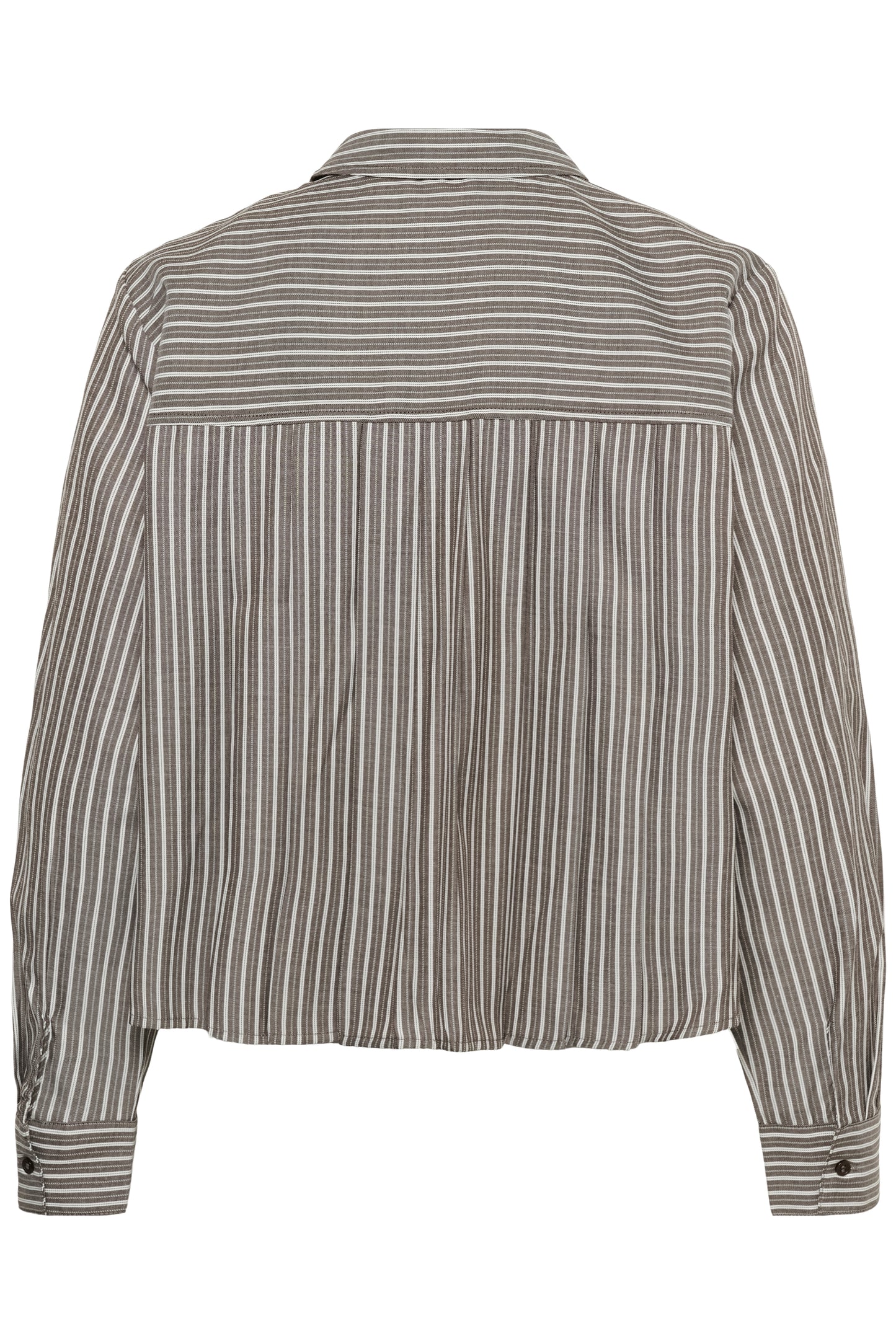 Culture Manga Shirt Brown / White Stripe