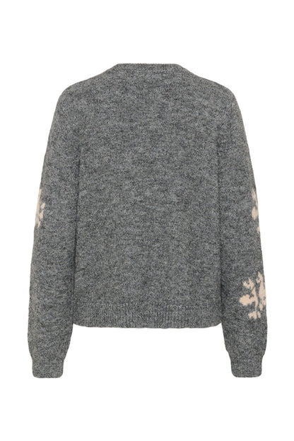 Culture Lasso Pullover Grey Melange