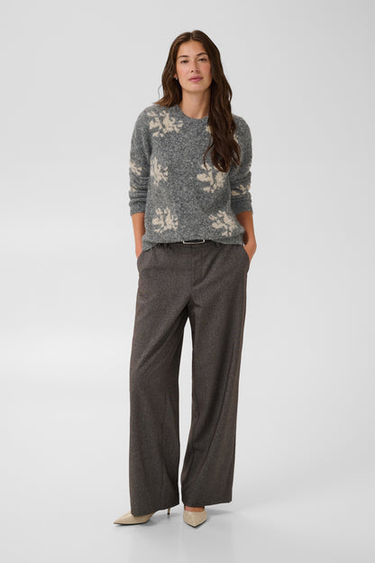 Culture Lasso Pullover Grey Melange