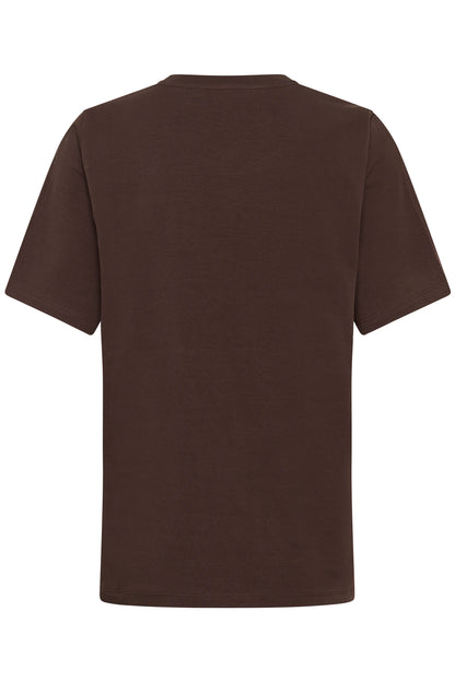 Culture Cimo Gith T-Shirt Top Coffee Bean