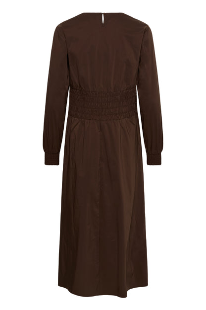 Culture Ajda Antoinett Dress Coffee Bean