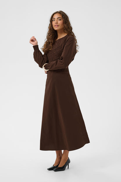 Culture Ajda Antoinett Dress Coffee Bean
