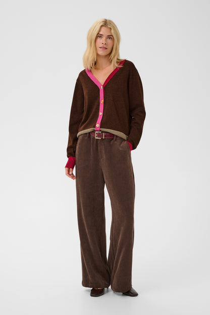 Culture Clare Annemarie Cardigan Pullover Coffee Bean