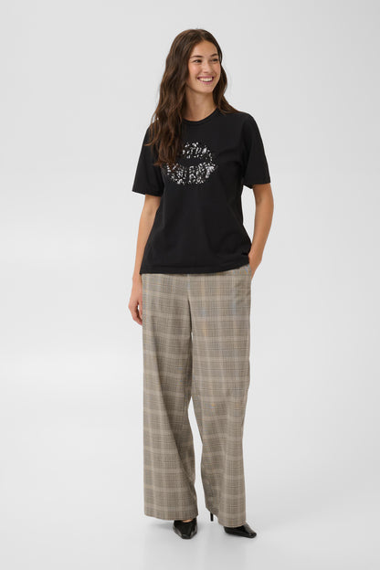 Culture Bree Gith Sequin T-Shirt Top Meteorite