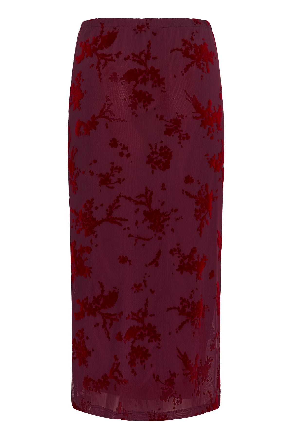Culture Aliba Skirt Red Flock