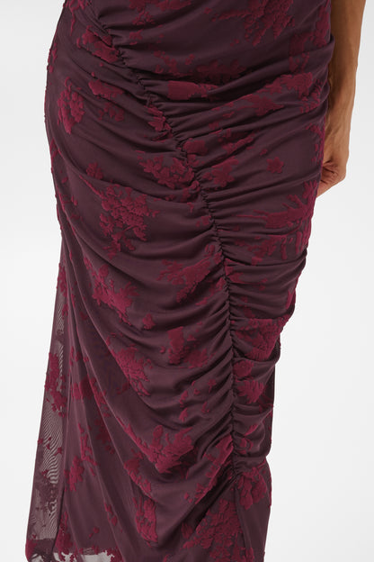 Culture Aliba Skirt Red Flock