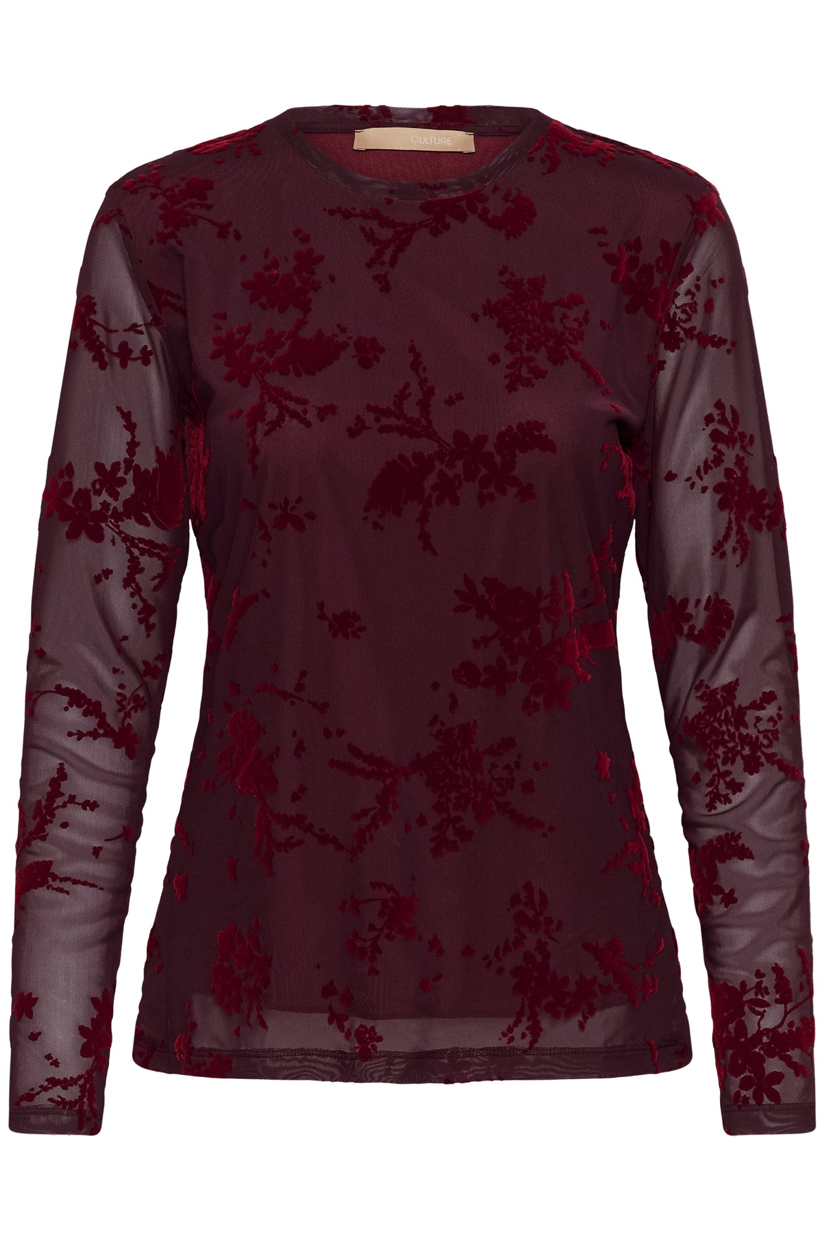 Culture Aliba Blouse Red Flock