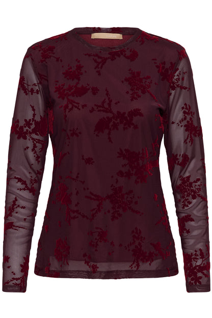Culture Aliba Blouse Red Flock