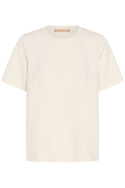 Culture Panda Love T-Shirt Top Gardenia