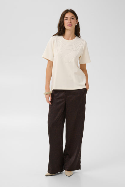 Culture Panda Love T-Shirt Top Gardenia