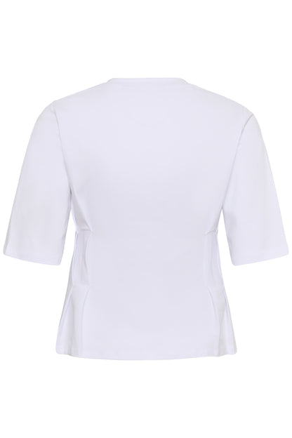 Culture Deejay Gith T-Shirt Top Bright White