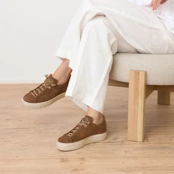 Paul Green Samtziege Nut Sneaker - Brown