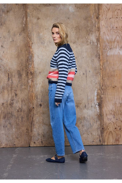 Pulz Pzanni HW Jeans Barrel Leg