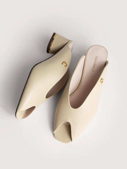 Coccinelle C-Everyday Heel Sandshell