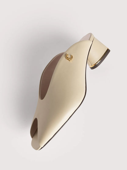 Coccinelle C-Everyday Heel Sandshell