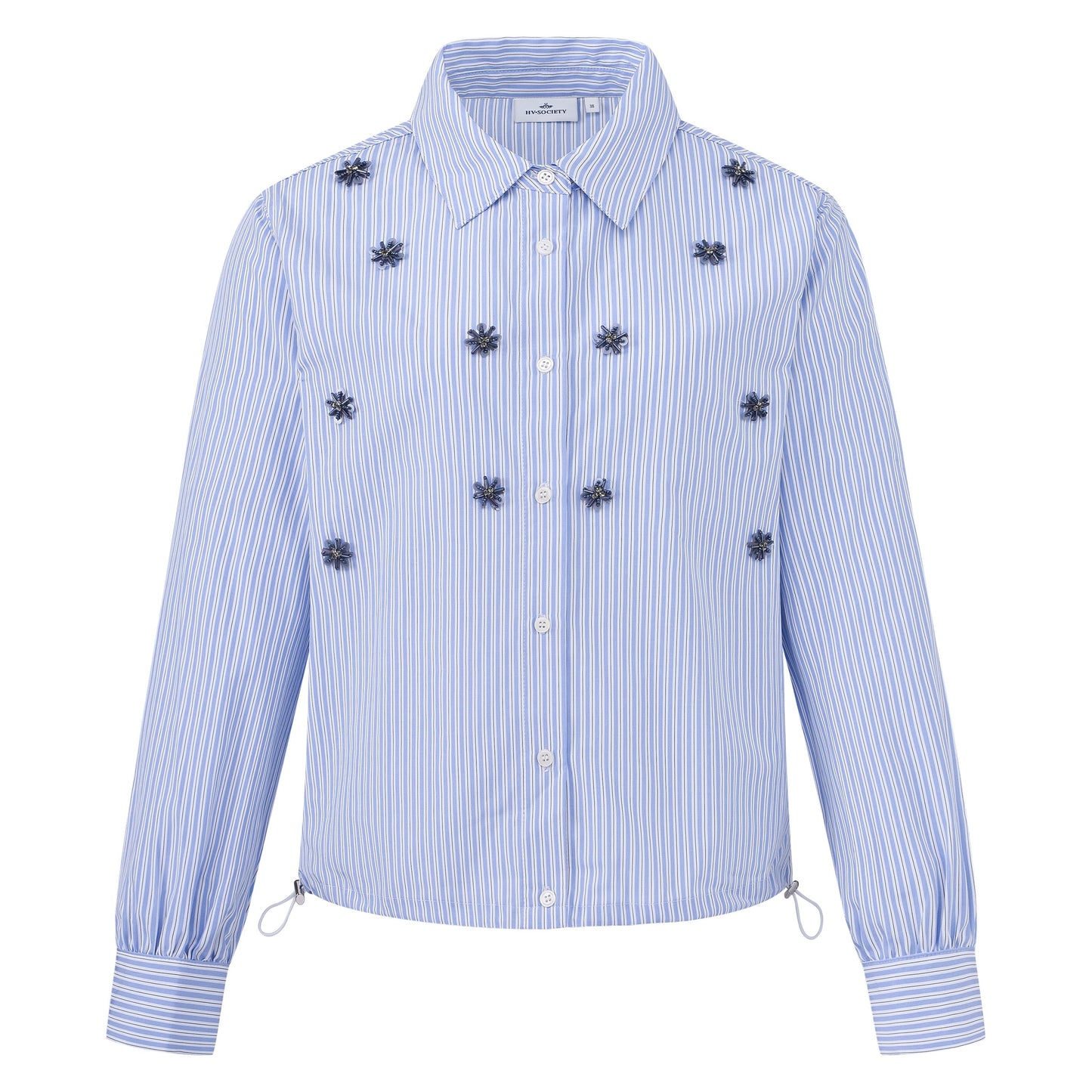 HV Polo Belle Blouse Light Blue