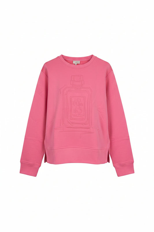 Milano Round Neck Sweatshirt Bubblegum