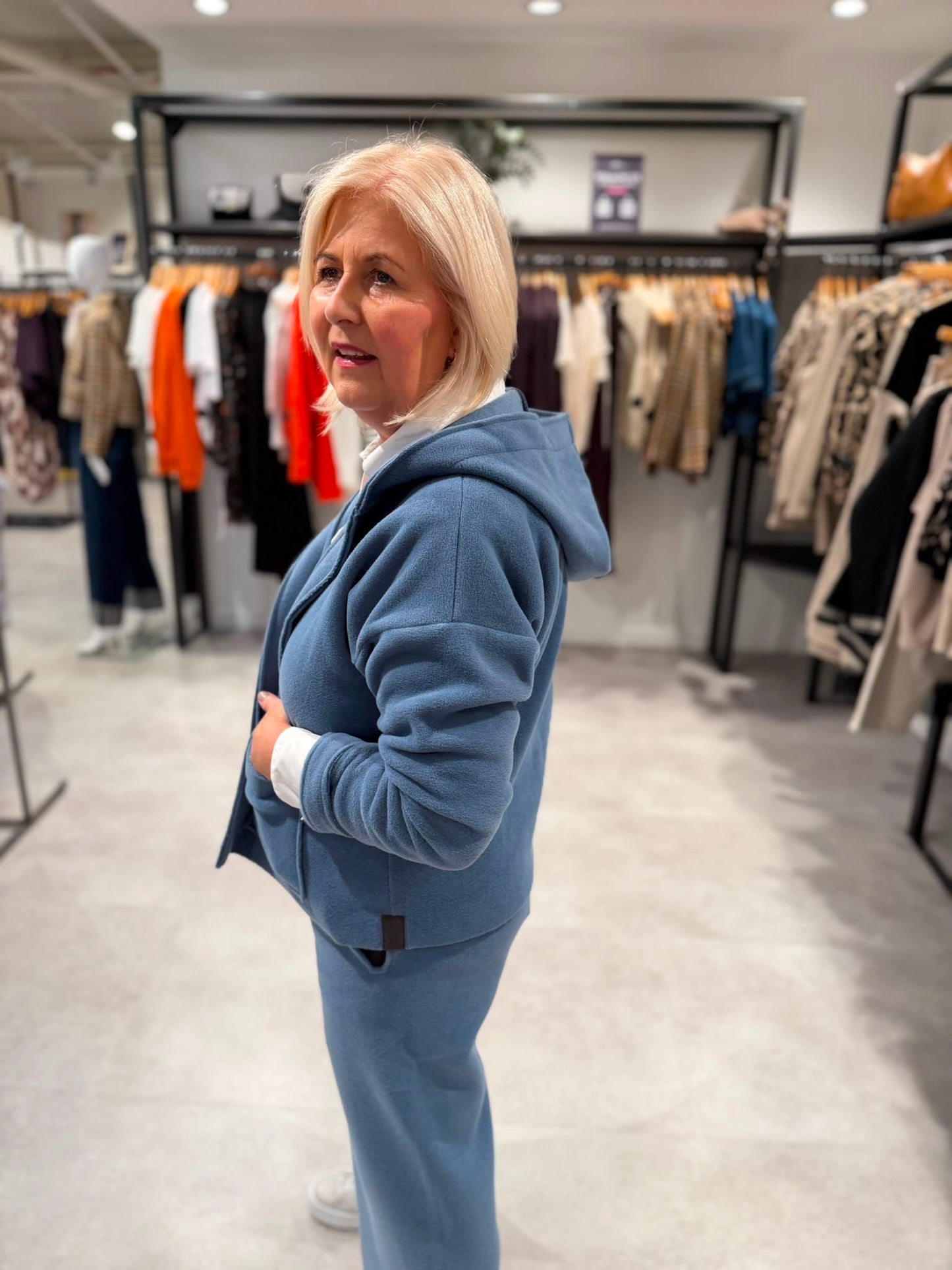 Henriette Steffensen Cardigan 7176 Dusty Blue