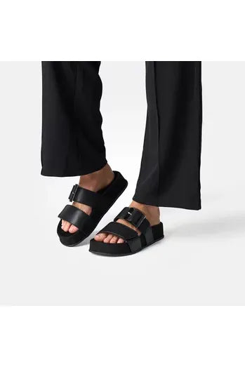 Paul Green Mules Future Nappa Black
