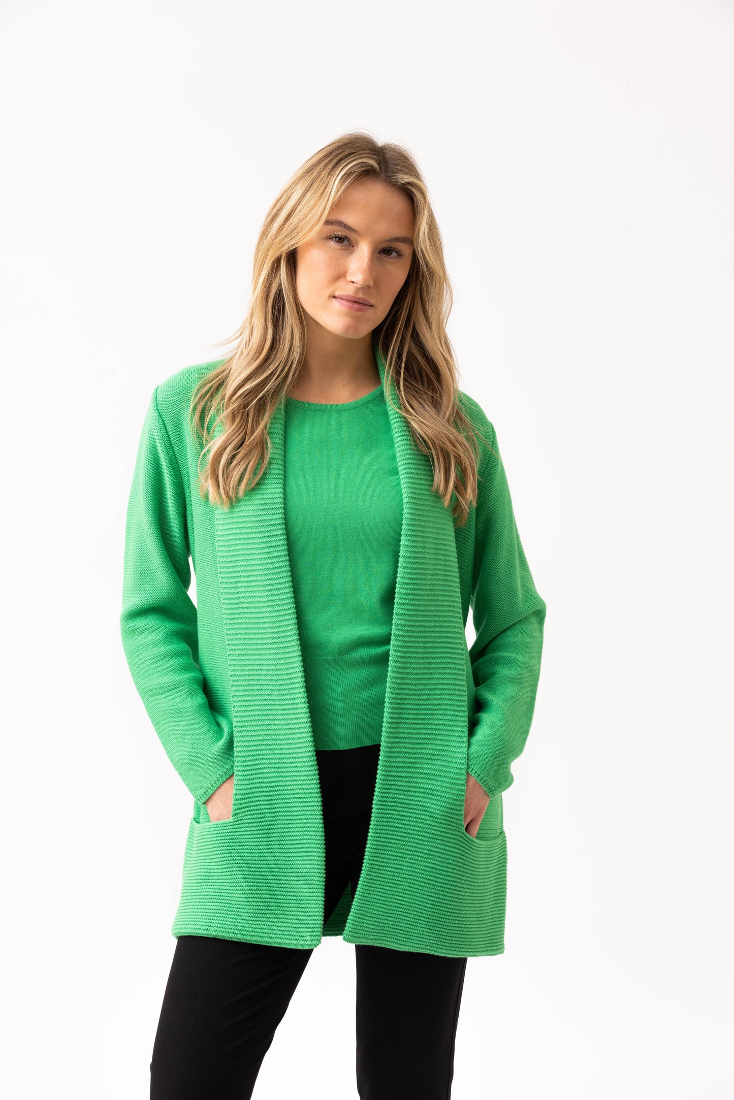 Marble Cardigan 6391 Green