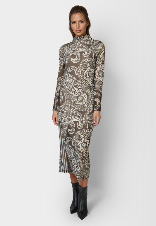 Marc Aurel Paisley Dress