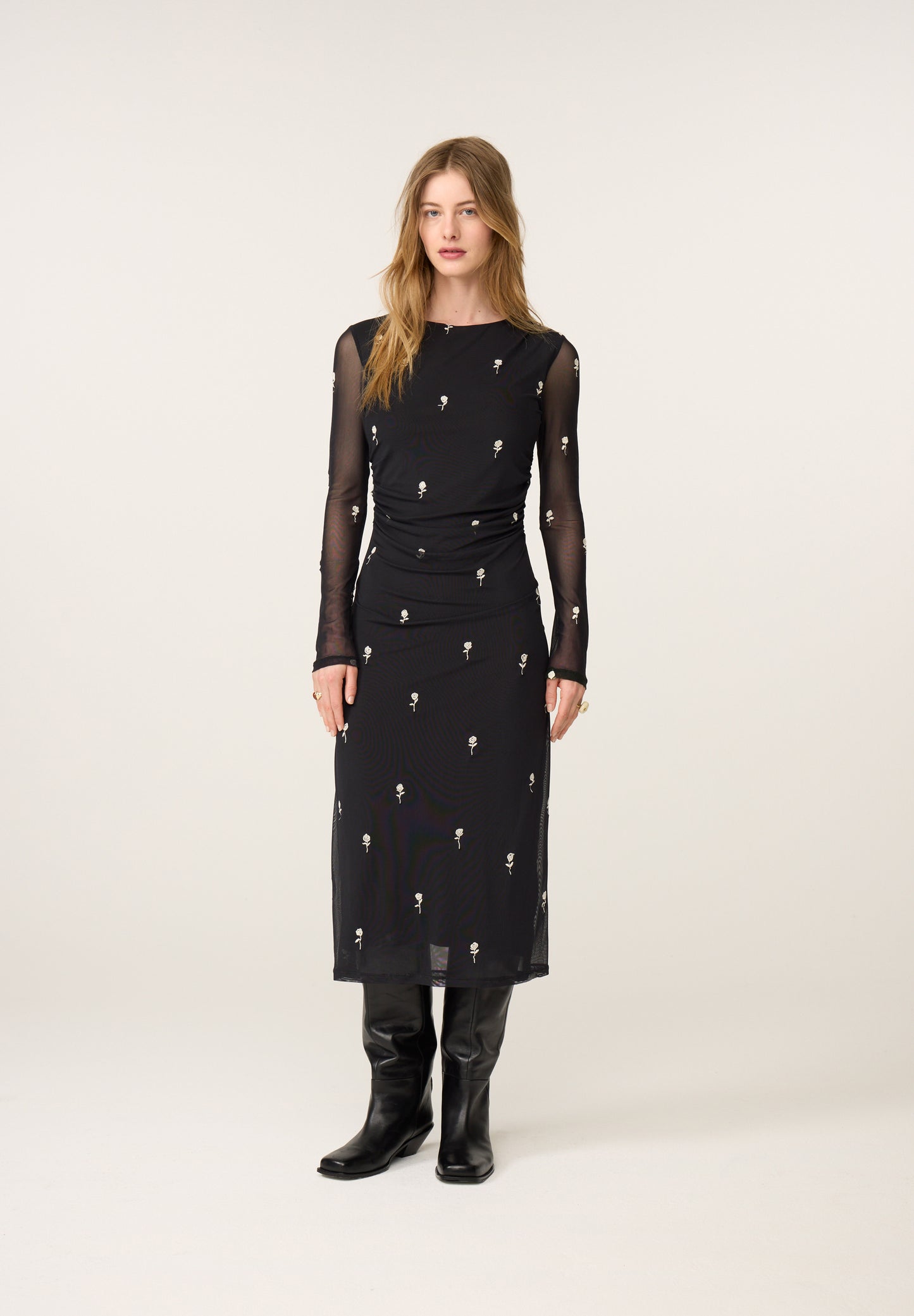 Fabienne Chapot Ashley Dress Black/Cosy White