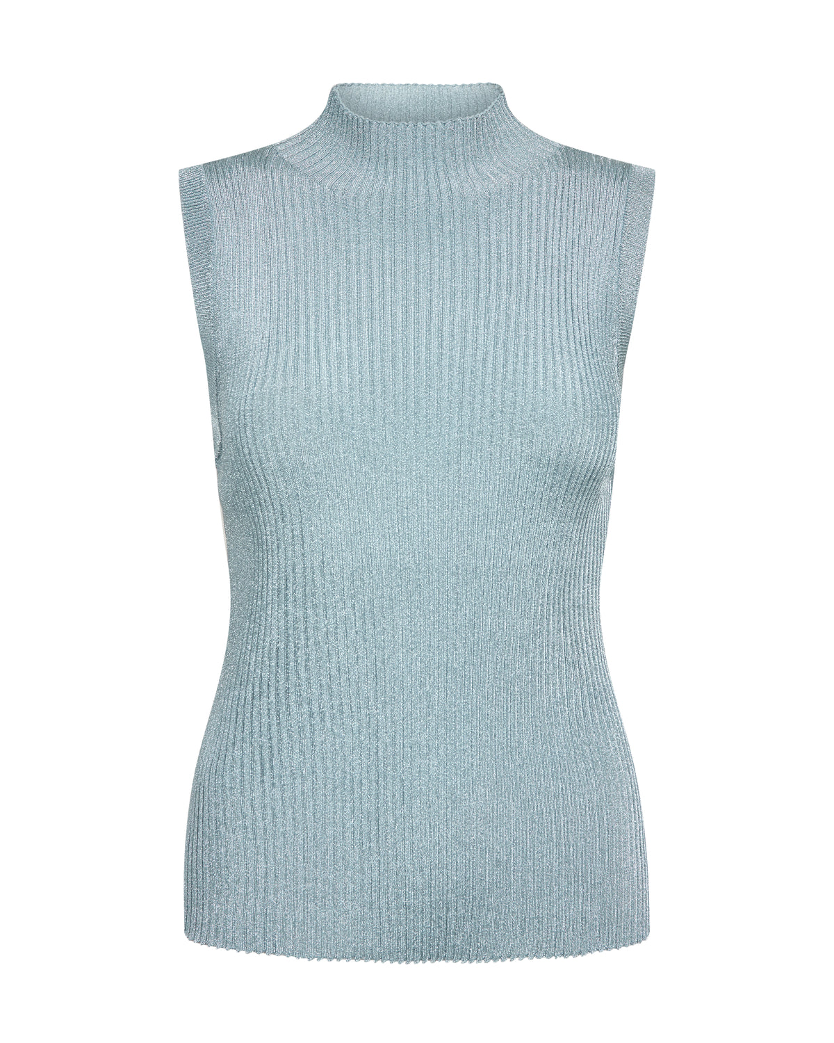 Mos Mosh Imanja Highneck Sl Knit Top Lead