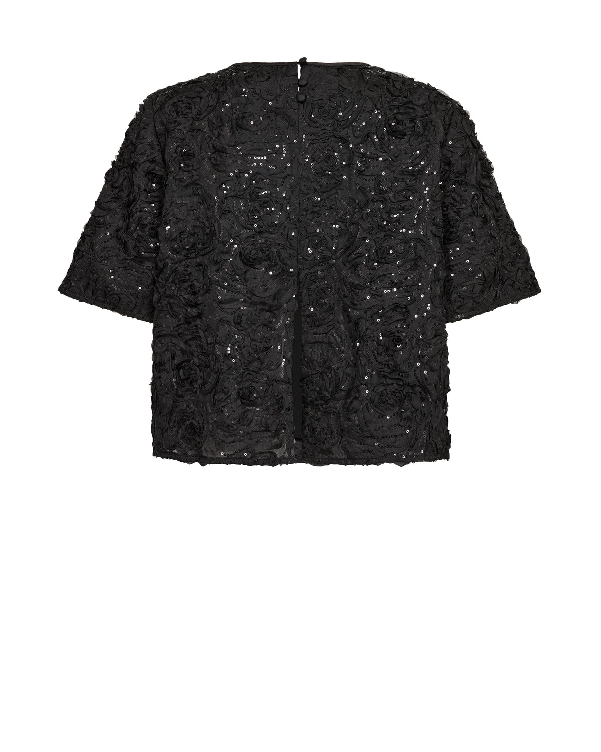 Mos Mosh Reya Sequins Back Top Blouses/Tops Black