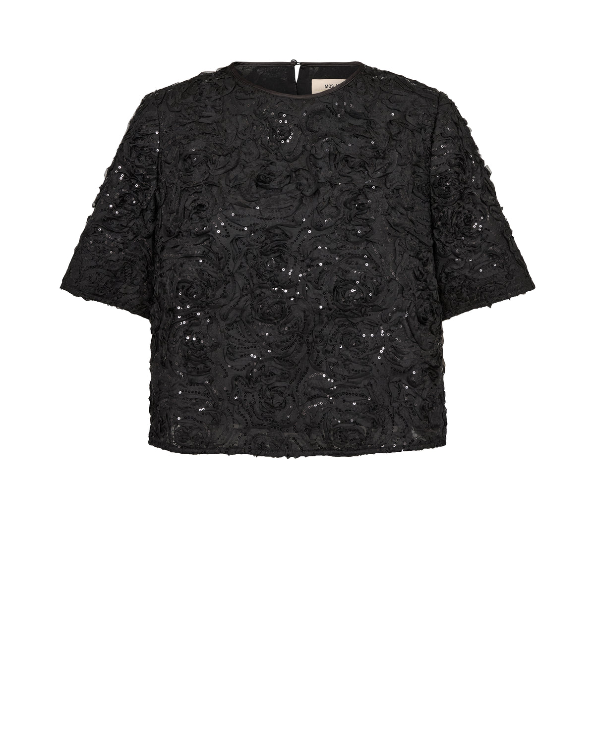 Mos Mosh Reya Sequins Back Top Blouses/Tops Black