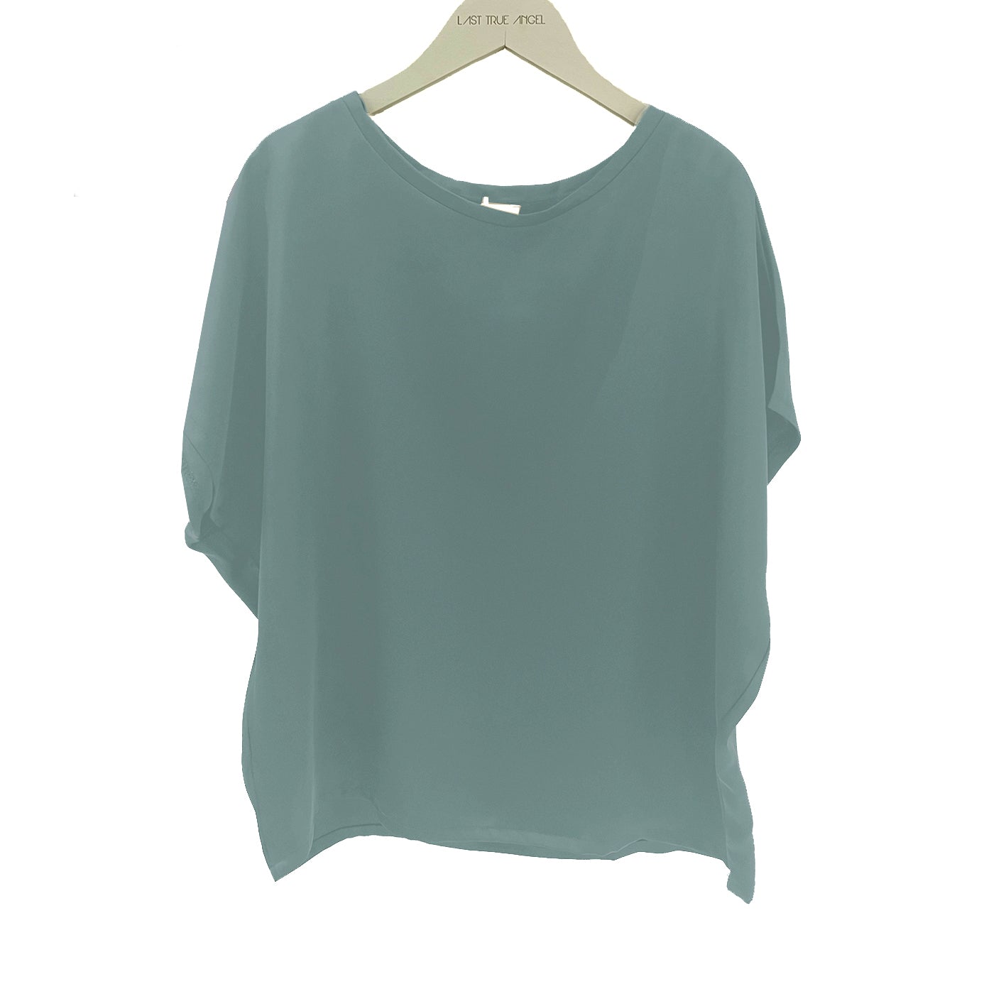 Last True Angel Satin Boxy T-Shirt