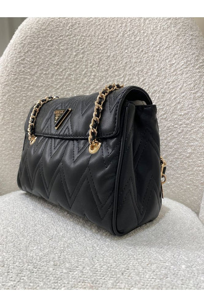 AW24 GUESS Eda Flap Shoulder Bag