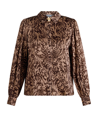 Yest Urelle Top Brown / Dark Sand