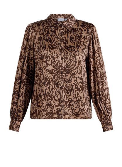 Yest Urelle Top Brown / Dark Sand