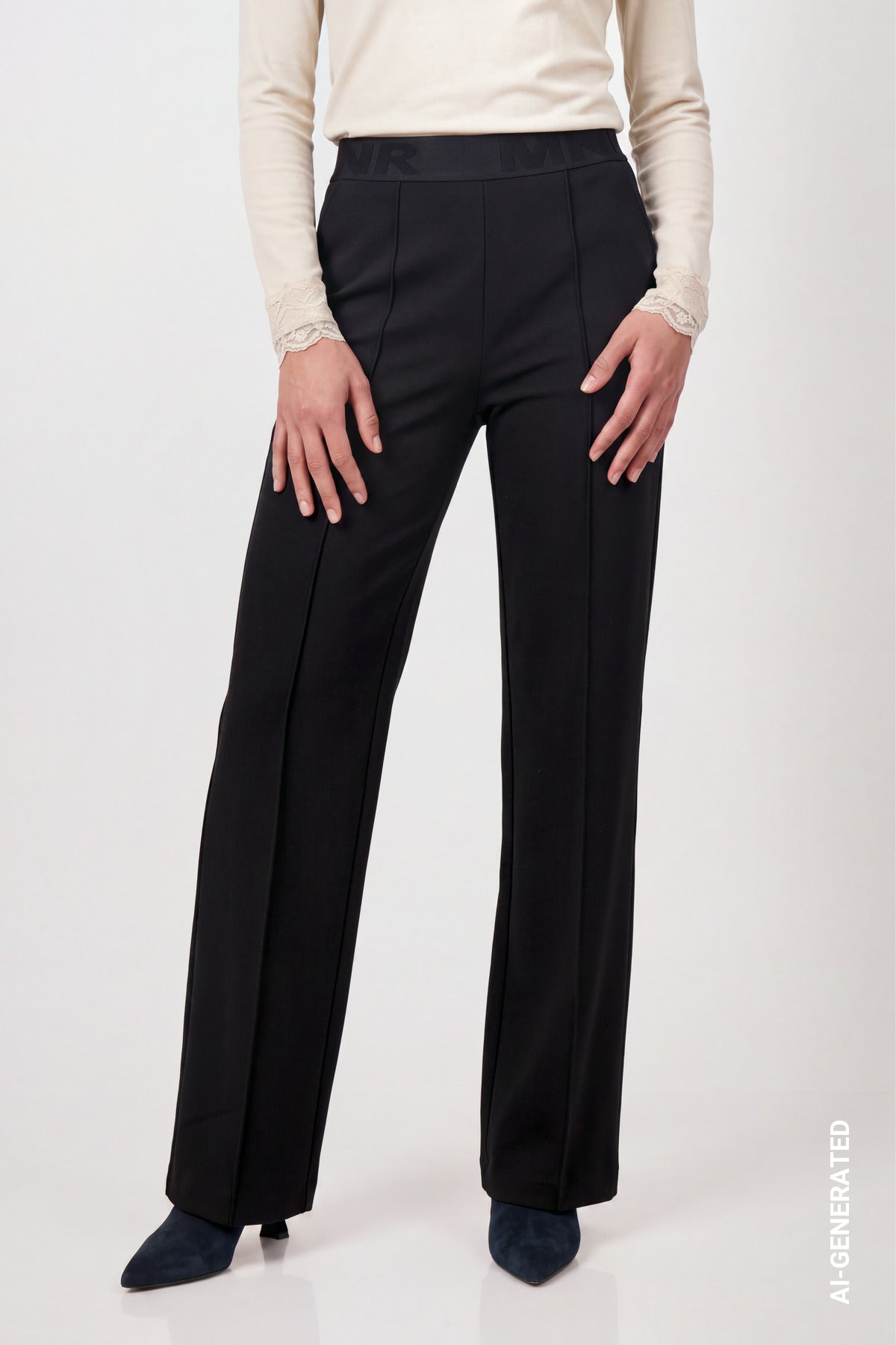 Monari Trousers Black 810582