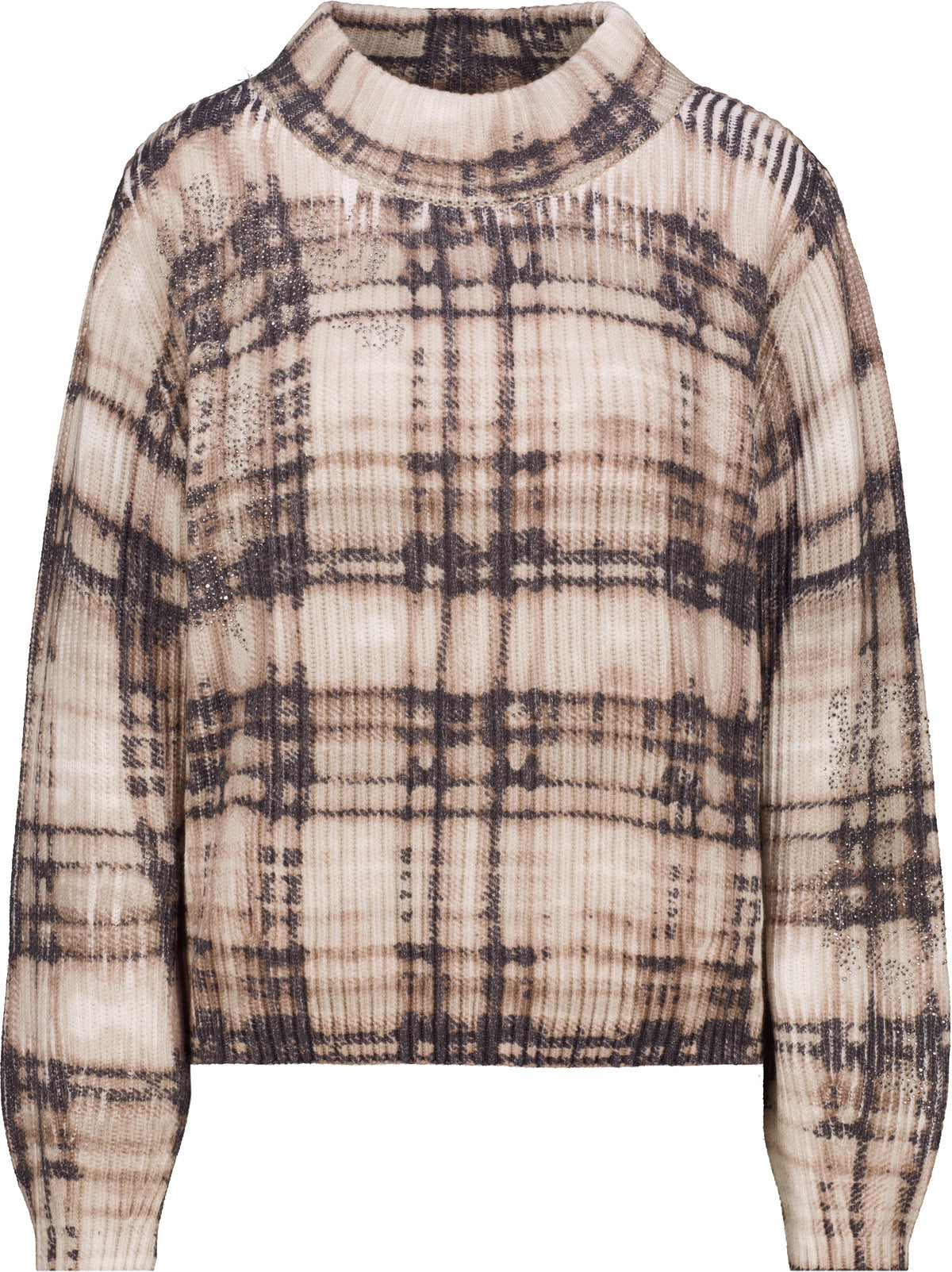 Monari Check Print Pullover 810148