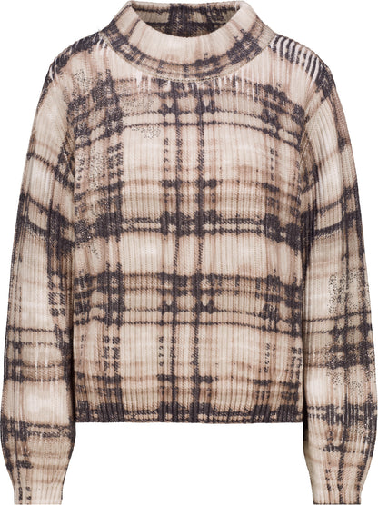Monari Check Print Pullover 810148