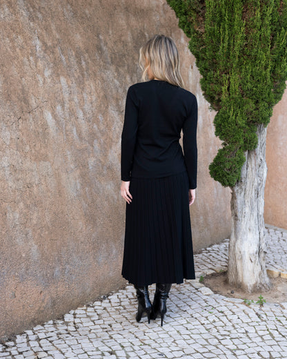 Marble Sweater 7119 Black