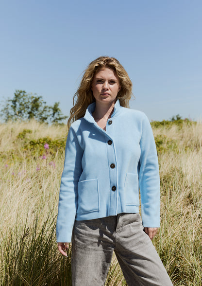 Henriette Steffensen Jacket Cardigan 7164 Dusty Blue